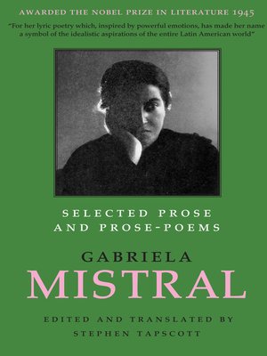 cover image of Selected Prose and Prose-Poems